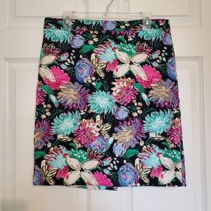J.Crew Floral Skirt